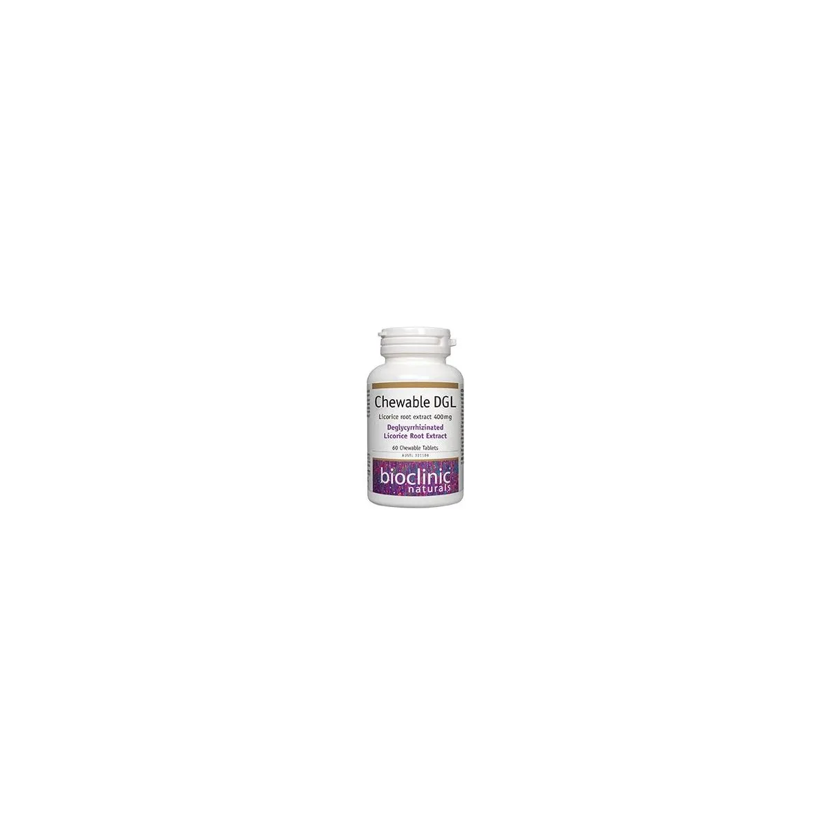 Bioclinic Naturals Chewable DGL Chewable Tablets 60