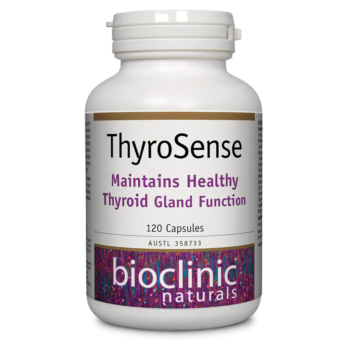 Bioclinic Naturals ThyroSense Capsules 120