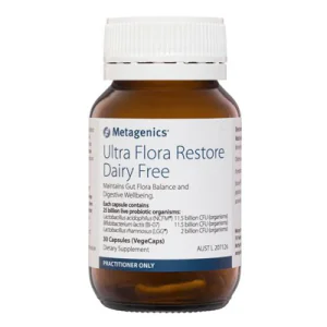 Metagenics Ultra Flora Restore Dairy Free VegeCaps 30