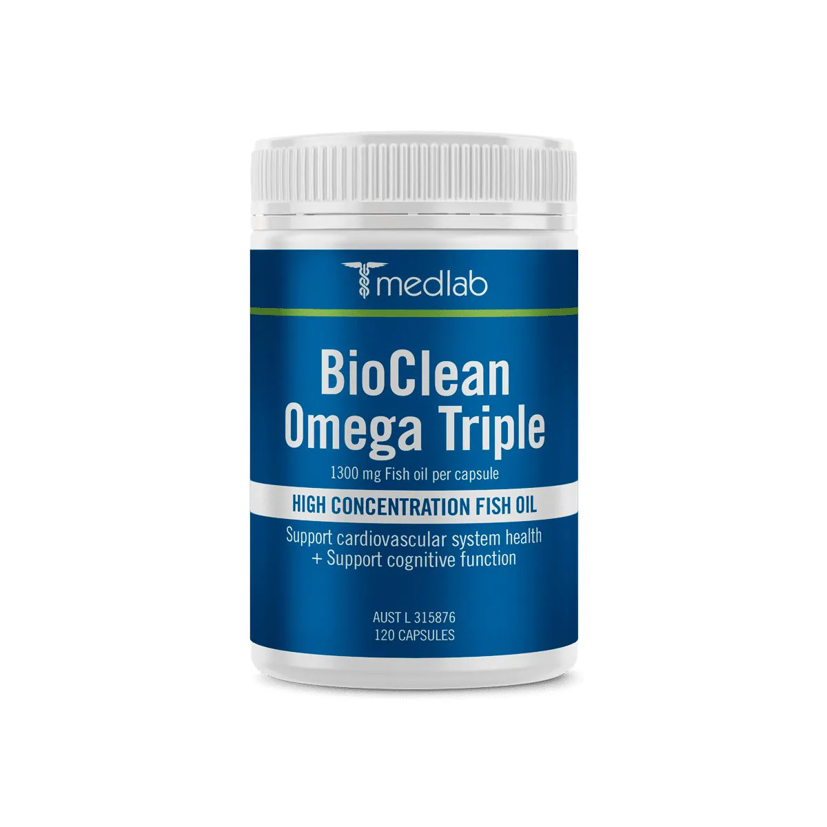 Medlab BioClean Omega Triple Capsules 120