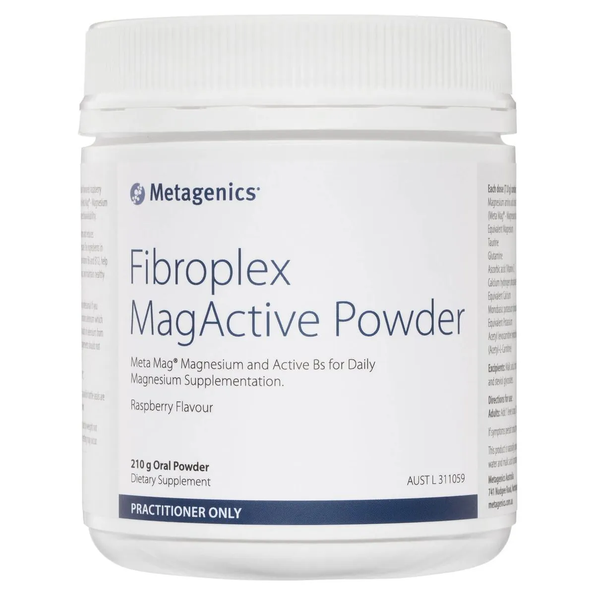 Metagenics Fibroplex MagActive Oral Powder 210g