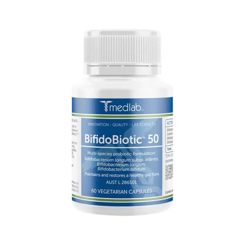 Medlab BifidoBiotic 50 Vegetarian Capsules 60