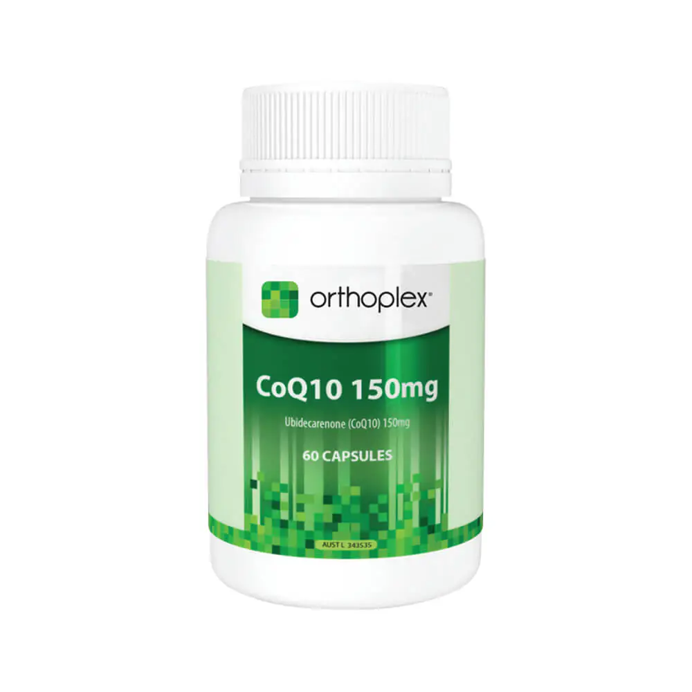 Orthoplex Green CoQ10 150mg Capsules 60