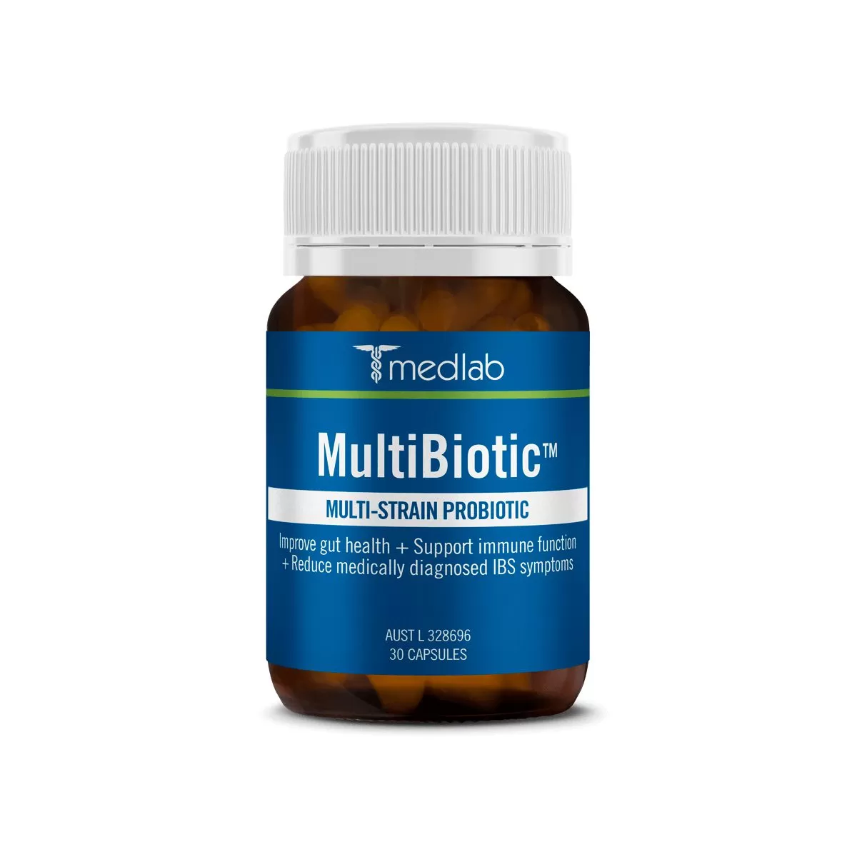 Medlab MultiBiotic Vegetarian Capsules 30