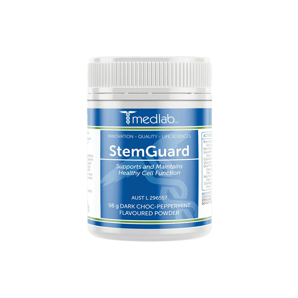 Medlab StemGuard Choc-Peppermint Powder 98g